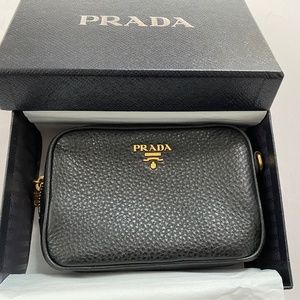 Never used Prada mini camera Ziptop crossbody